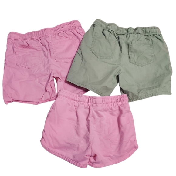 Cat & Jack Girl's Summer Shorts 3 PC Bundle S 6/7 - Picture 2 of 7